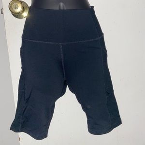 Two pair of biker/compression shorts